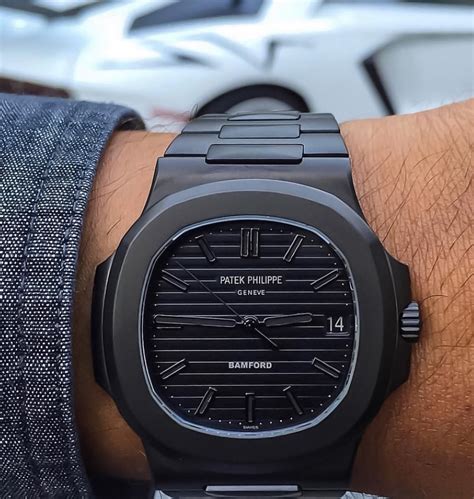 patek philippe nautilus black